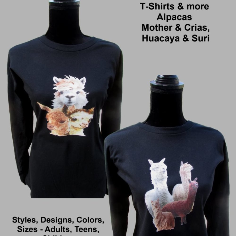 Womens Adult Alpaca T Shirt